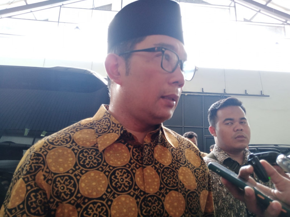 Caption : Gubernur Jawa Barat, Ridwan Kamil. Foto : Joni